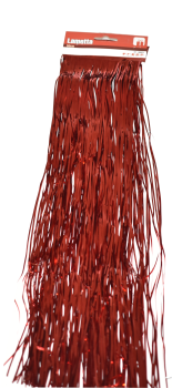 Lametta Länge ca. 50cm Rot